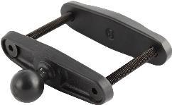 RAM Mounts Schraub-Klemme - B-Kugel (1" ), für max. Breite 76,2 mm (RAM-B-247U-3)
