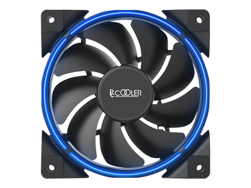 PCCOOLER Corona Blue Gehäuselüfter 120 mm Blau