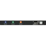 Vertiv Geist Rack PDU, Monitored (Unit Level), EC, 1U, UPDU rating 3ph|16A|230/415V, combi outlets (12)C13 or C19 (VP4UU1A0)
