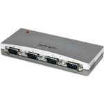 StarTech.com 4-Port USB auf RS232 Seriell DB9 Adapter Hub (ICUSB2324)