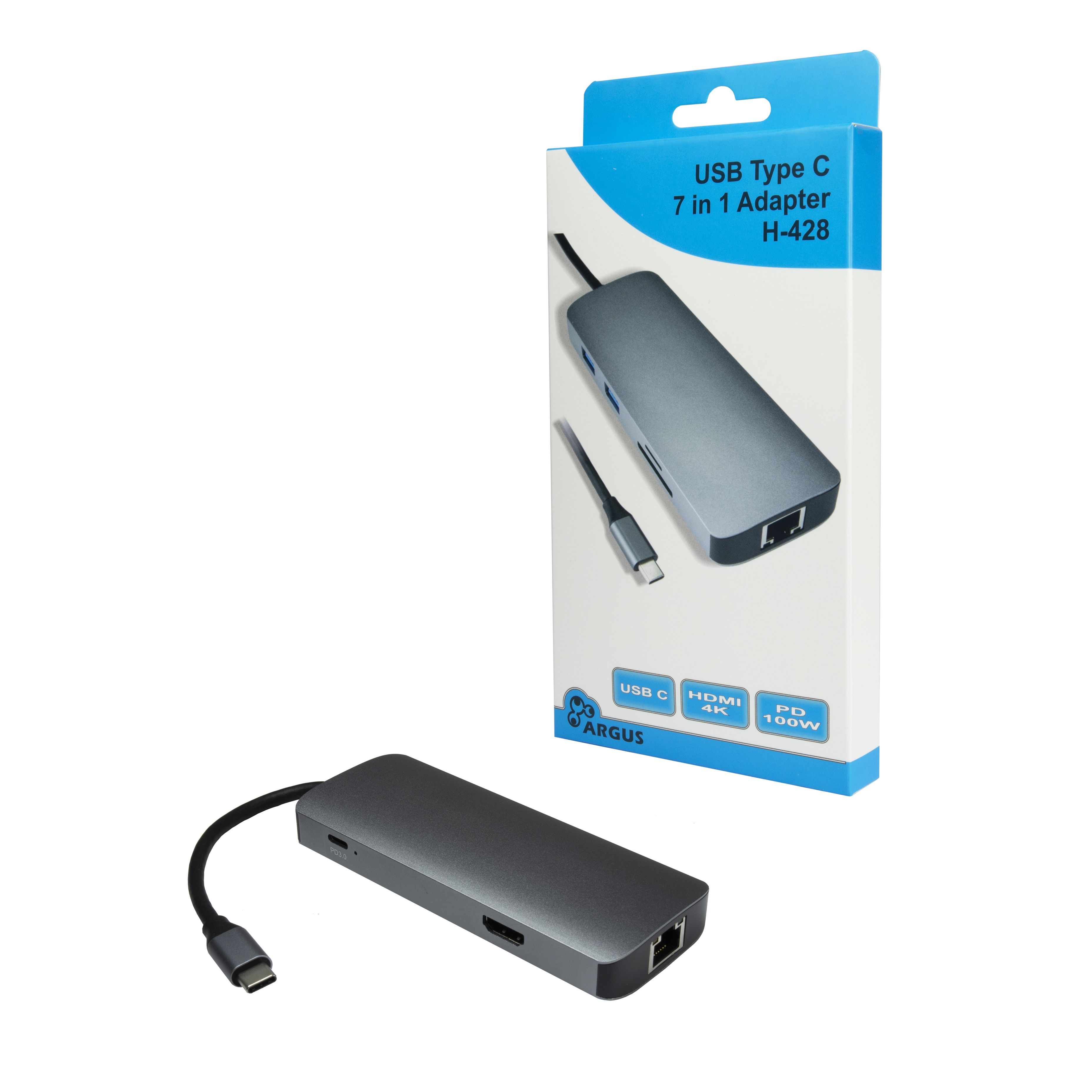 Inter-Tech AC Argus GDC-802 Lade-/Dockingstation Schwarz