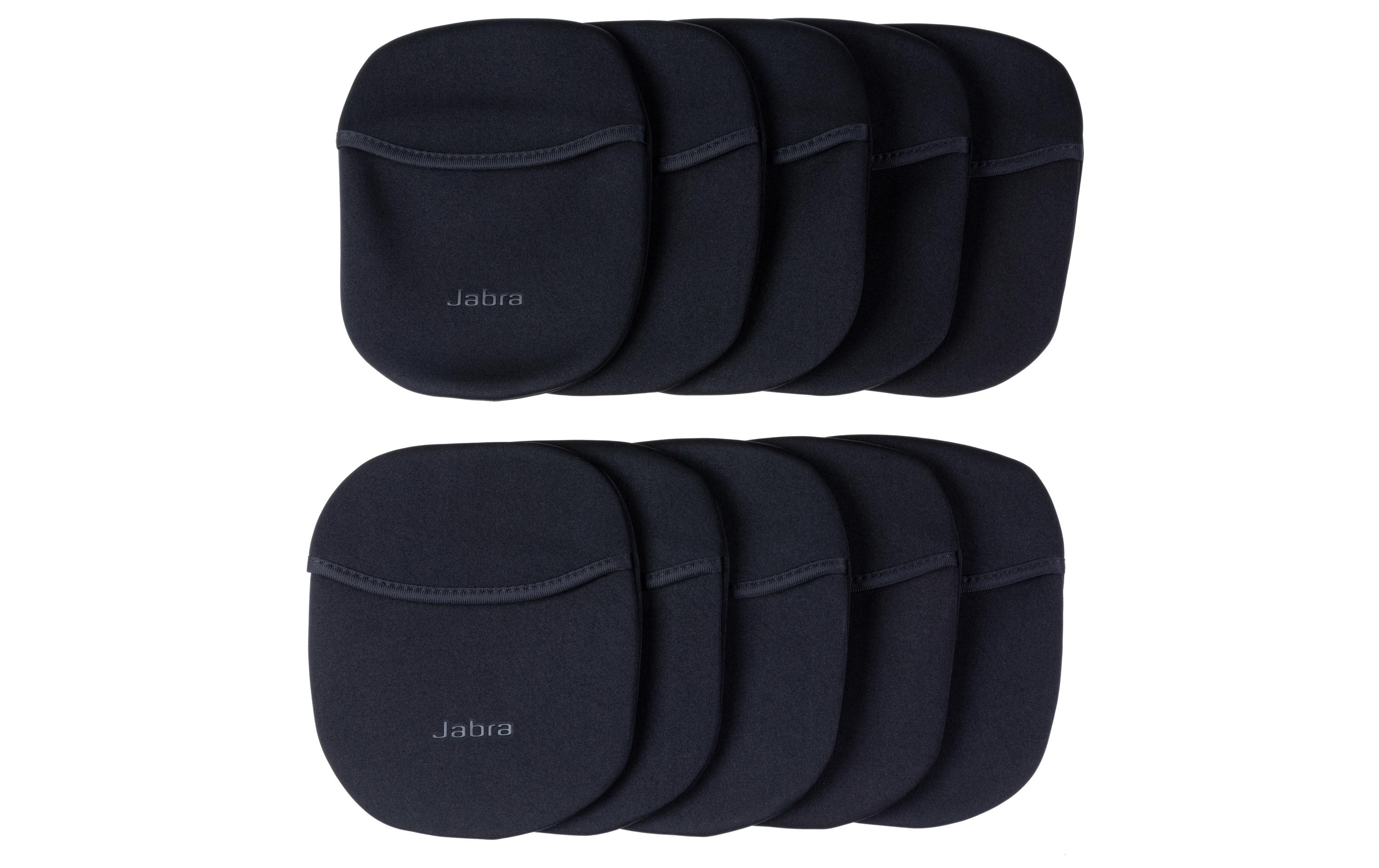 Jabra Evolve2 40 Pouch 10 Stück Schwarz