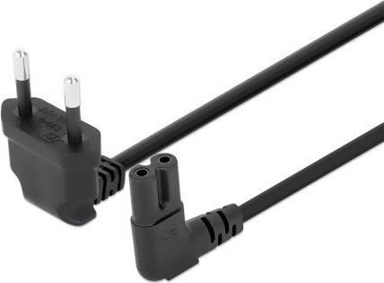 Manhattan Stromkabel C7 auf EU CCE7/16 90 Grad gewinkelt - Strom/Netzteil (356879)