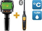 testo 872s Baudiagnose-Set Wärmebildkamera -30 bis +650 °C 240 x 180 Pixel 9 Hz (0560 8726)