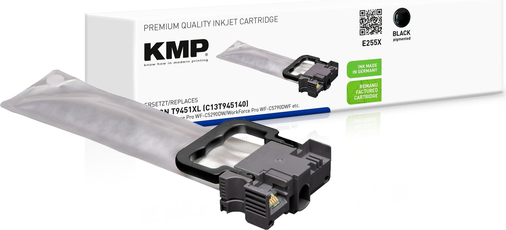 KMP 1645,4001 Druckerpatrone 1 Stück(e) Kompatibel Schwarz (1645,4001)