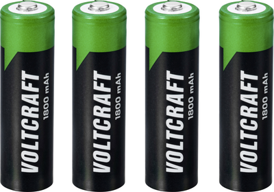Voltcraft VC-16026010 Mignon AA -Akku NiMH 1800 mAh 1.2 V 4 St. (VC-16026010)