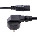 StarTech.com 3m (10ft) Computer Power Cord, 18AWG, EU Schuko to C13 Power Cord, 10A 250V, Black Replacement AC Cord, TV/Monitor Power Cable, Schuko CEE 7/7 to IEC 60320 C13 Power Cord (713E-3M-POWER-CORD)