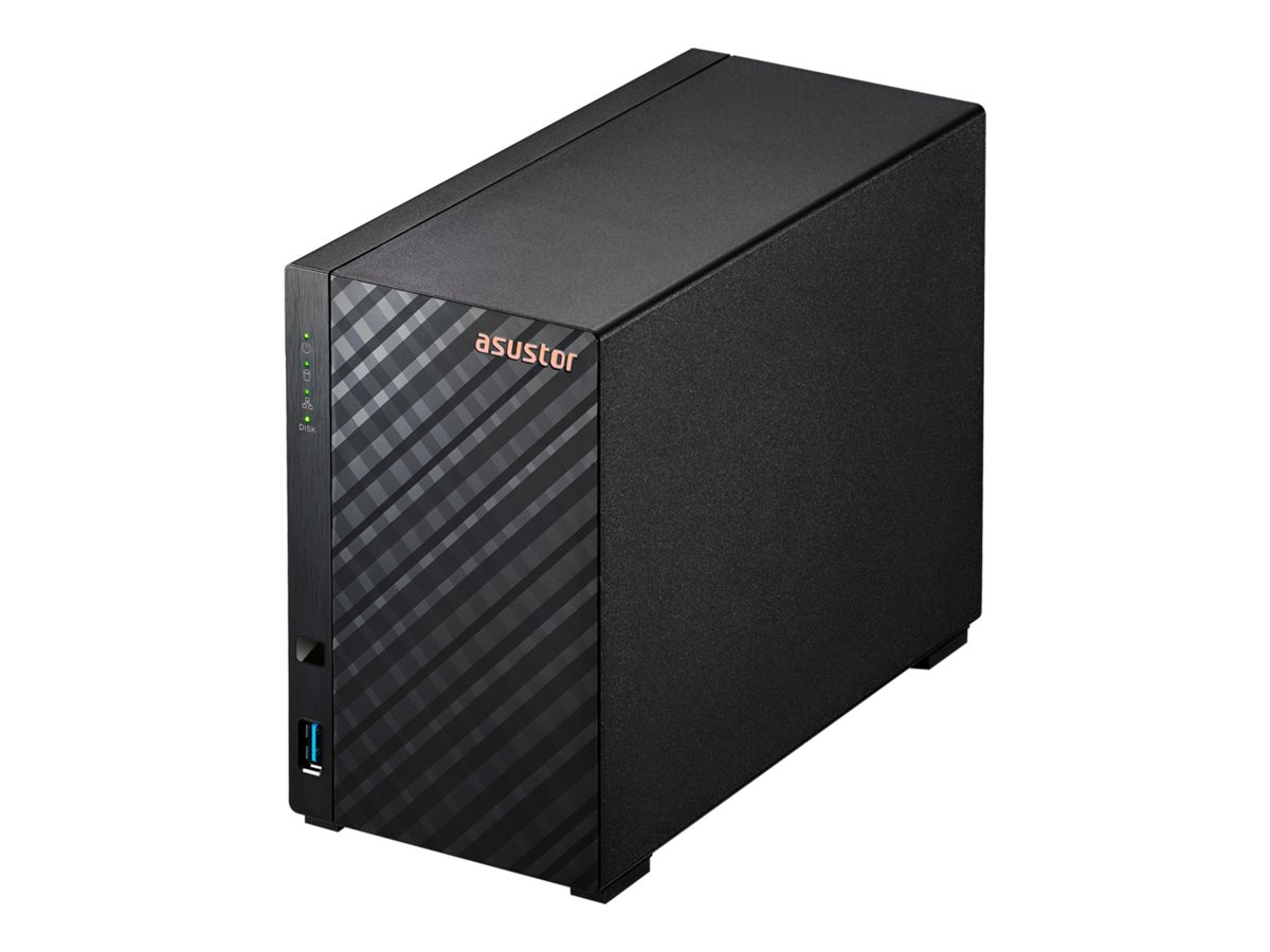 ASUSTOR Drivestor 2 Lite AS1102TL NAS-Server 1 GB RAM Schwarz
