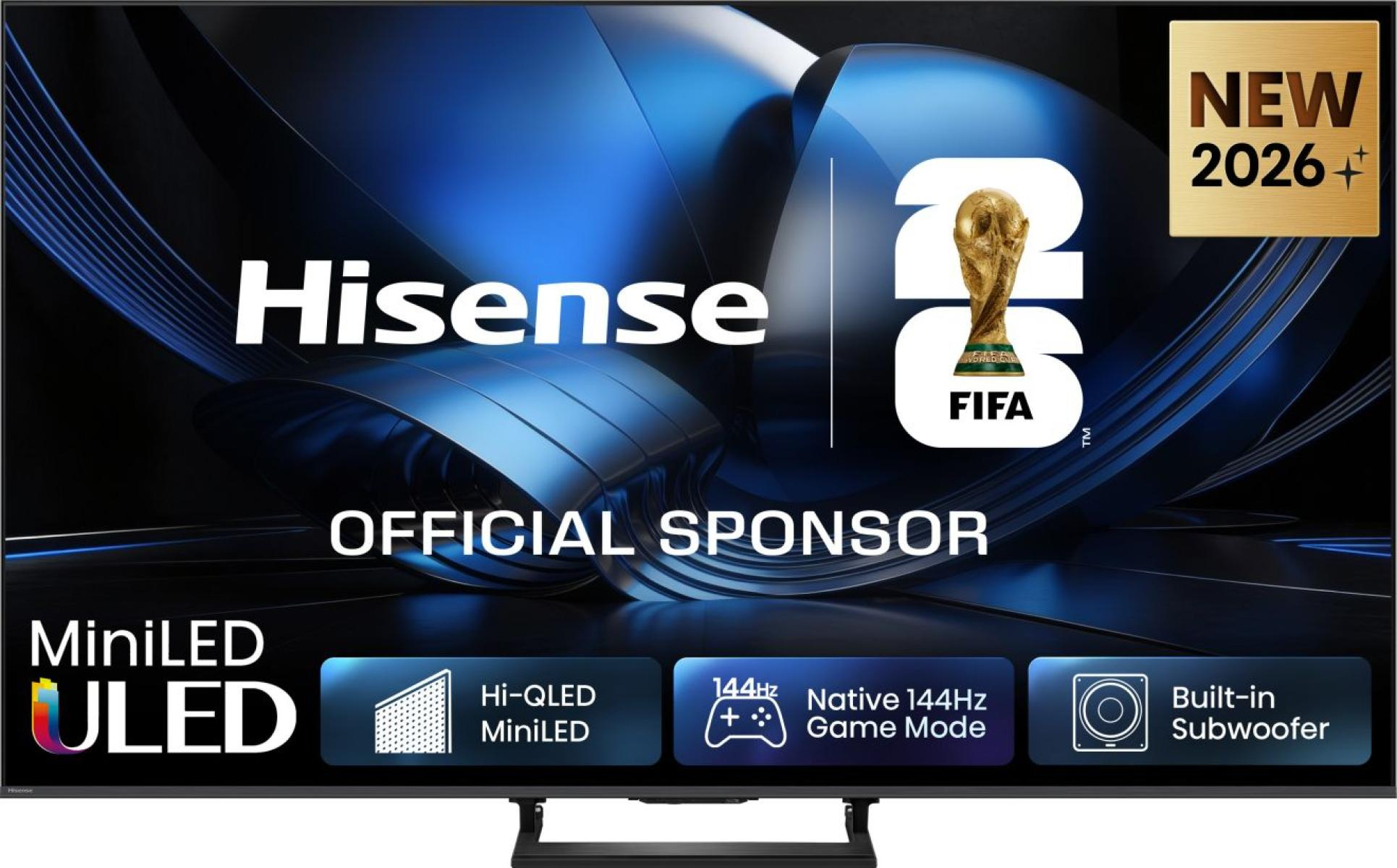 Hisense 75U7DSE ULED MiniLED 75" Smart TV 4K 144 Hz Multituner PVR Schwarz