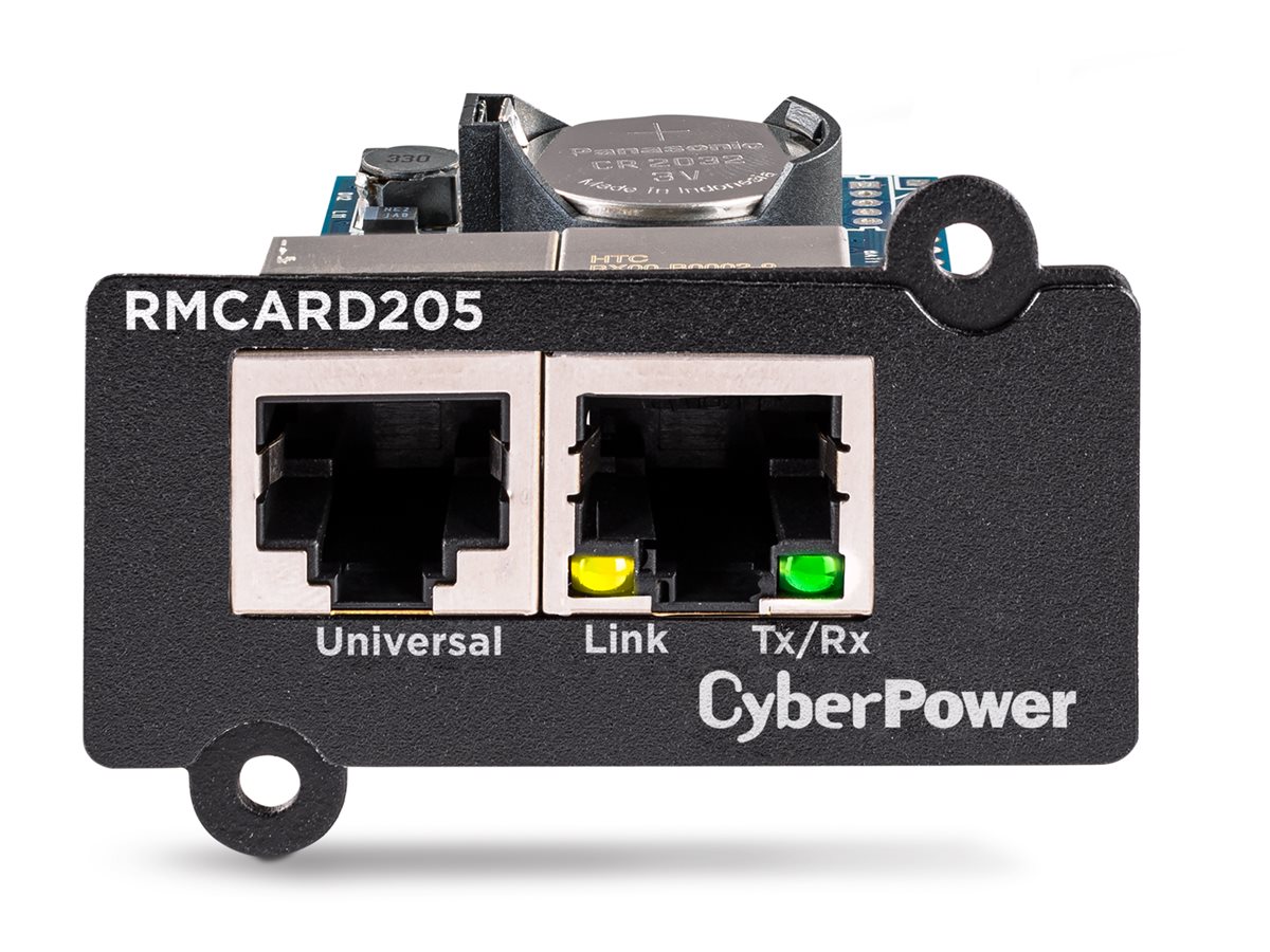 CyberPower RMCARD205 Netzwerk-Management-Karte 100 Mbps Schwarz