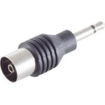 S/CONN maximum connectivity Adapter, Klinkenstecker Mono 3,5mm auf Koaxkupplung (57100-)
