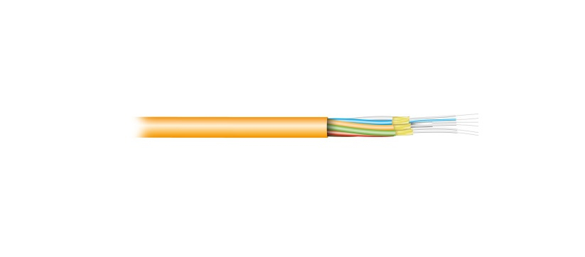 Corning 55108.1 Glasfaserkabel OM1 8 Fasern 62,5/125 µm Orange