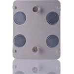 testo 0554 2001 0554 2001 Wand-Befestigung Magnetischer Aufsatz für Saveris 2 Wandhalter 1 St. (0554 2001)