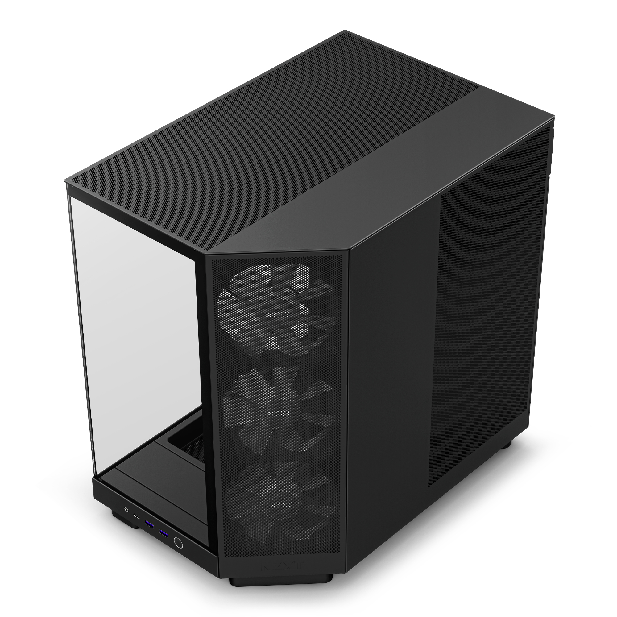 NZXT H series H6 Flow RGB Midi-Tower Mattschwarz