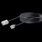Schwaiger Modem-Kabel RJ11 6P2C -> RJ45 8P2C 3m schwarz (TAL6631533)