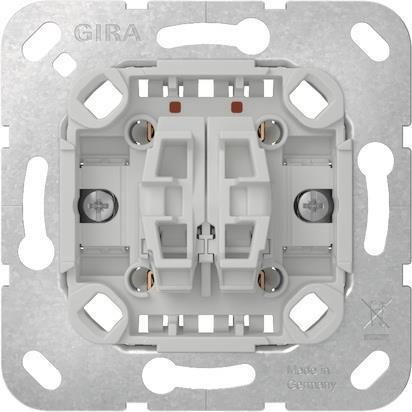 GIRA Tastschalter 312800 Wechselsch.2f Einsatz (312800)