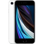 Apple iPhone SE (2. Generation) - Smartphone - Dual-SIM - 4G Gigabit Class LTE - 128GB - GSM - 4.7" - 1334 x 750 Pixel (326 ppi (Pixel pro" )) - Retina HD - 12 MP (7 MP Vorderkamera) - weiß (MHGU3ZD/A)