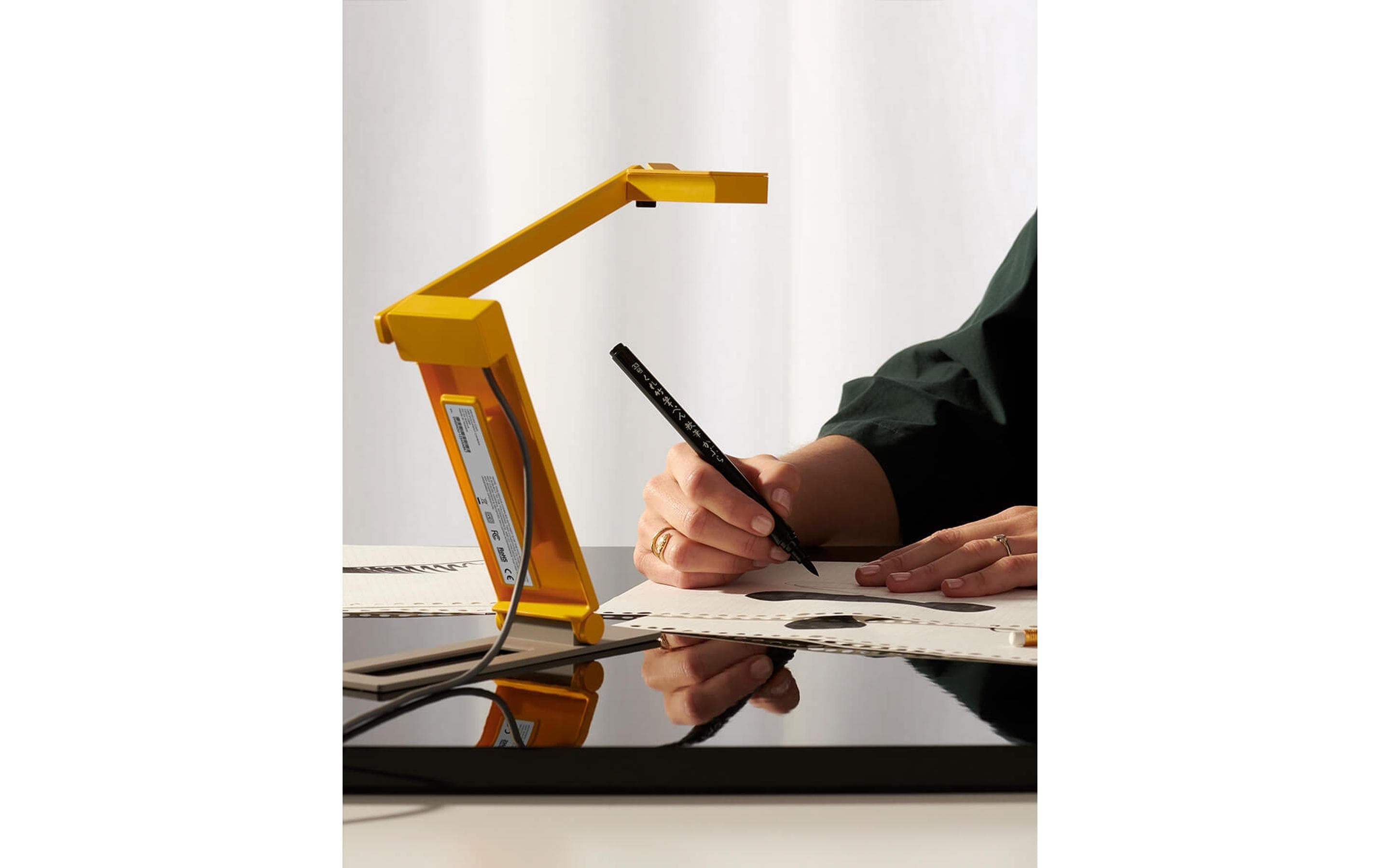 IPEVO DO-CAM Creator's Edition Dokumentenkamera 8 MP USB 2.0 Utility Yellow