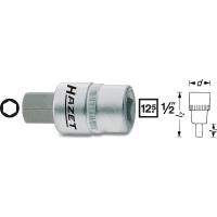 Hazet Innen-Sechskant-Schraubendreher-Einsatz 12,5 mm (1/2"), Bremssattel-Schraubendreher-Einsatz 986-9 Antrieb (Werkze (986-9)