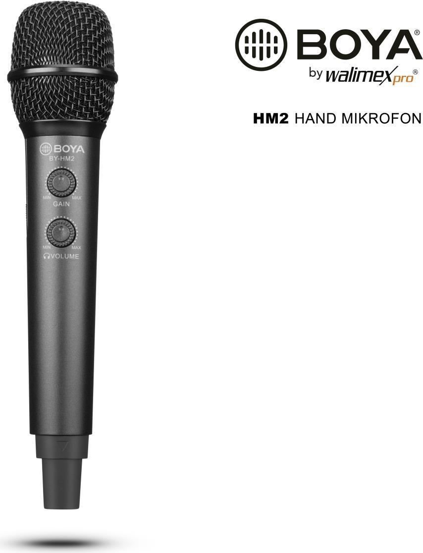 WALSER Walimex pro Boya HM2 Handmikrofon (22923)