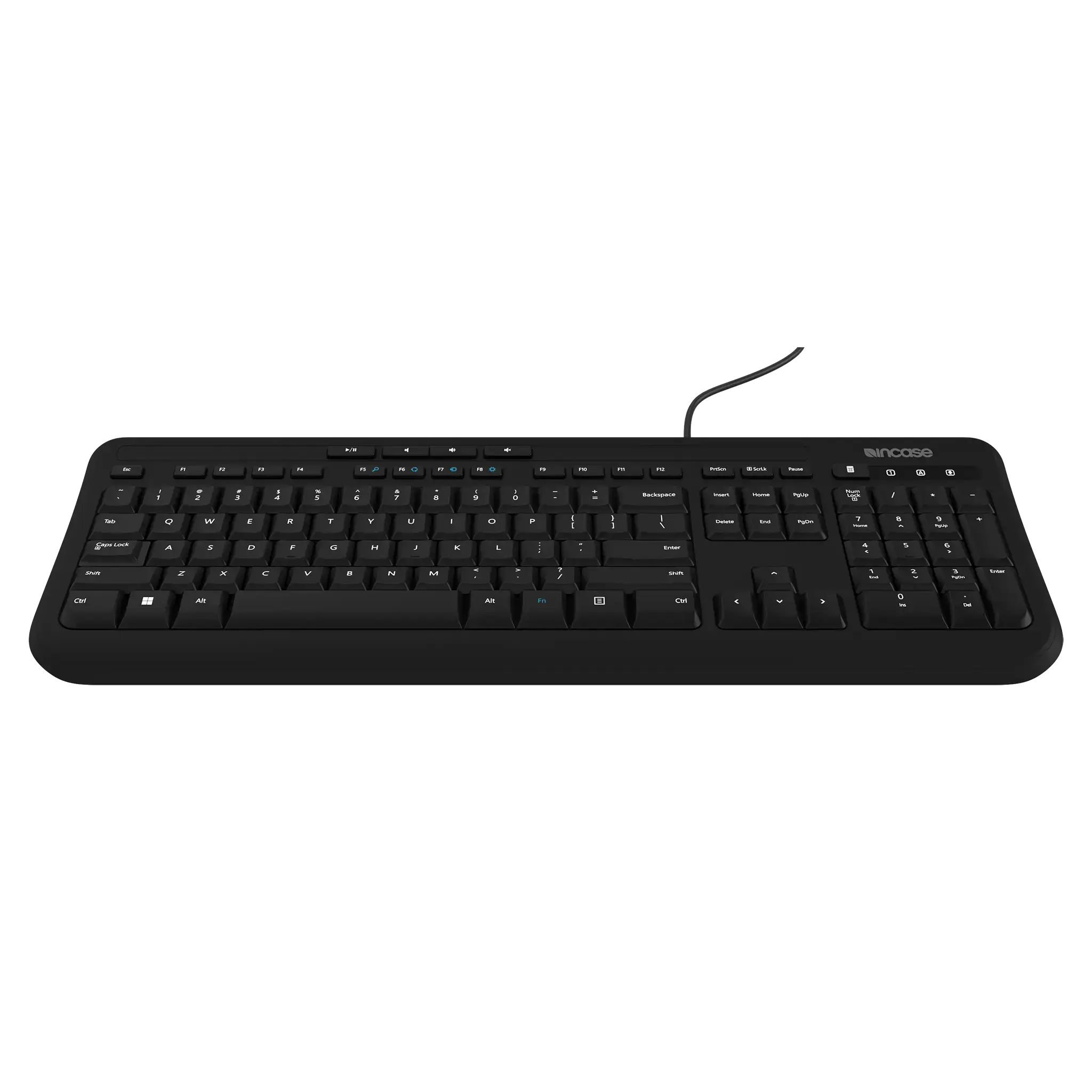 Microsoft Wired Keyboard 600 QWERTY GB-Layout USB Schwarz