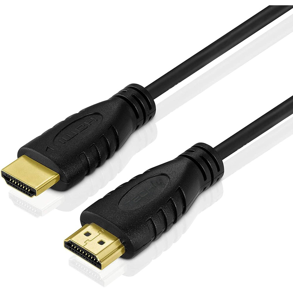 TECHly ICOC HDMI2-4-005 HDMI-Kabel mit Ethernet 0,5 m Schwarz