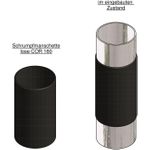 Korrosionschutzmanschette lose COR 160 145-170mm (f.Mast ab 6m konisch) 1 (10024568)