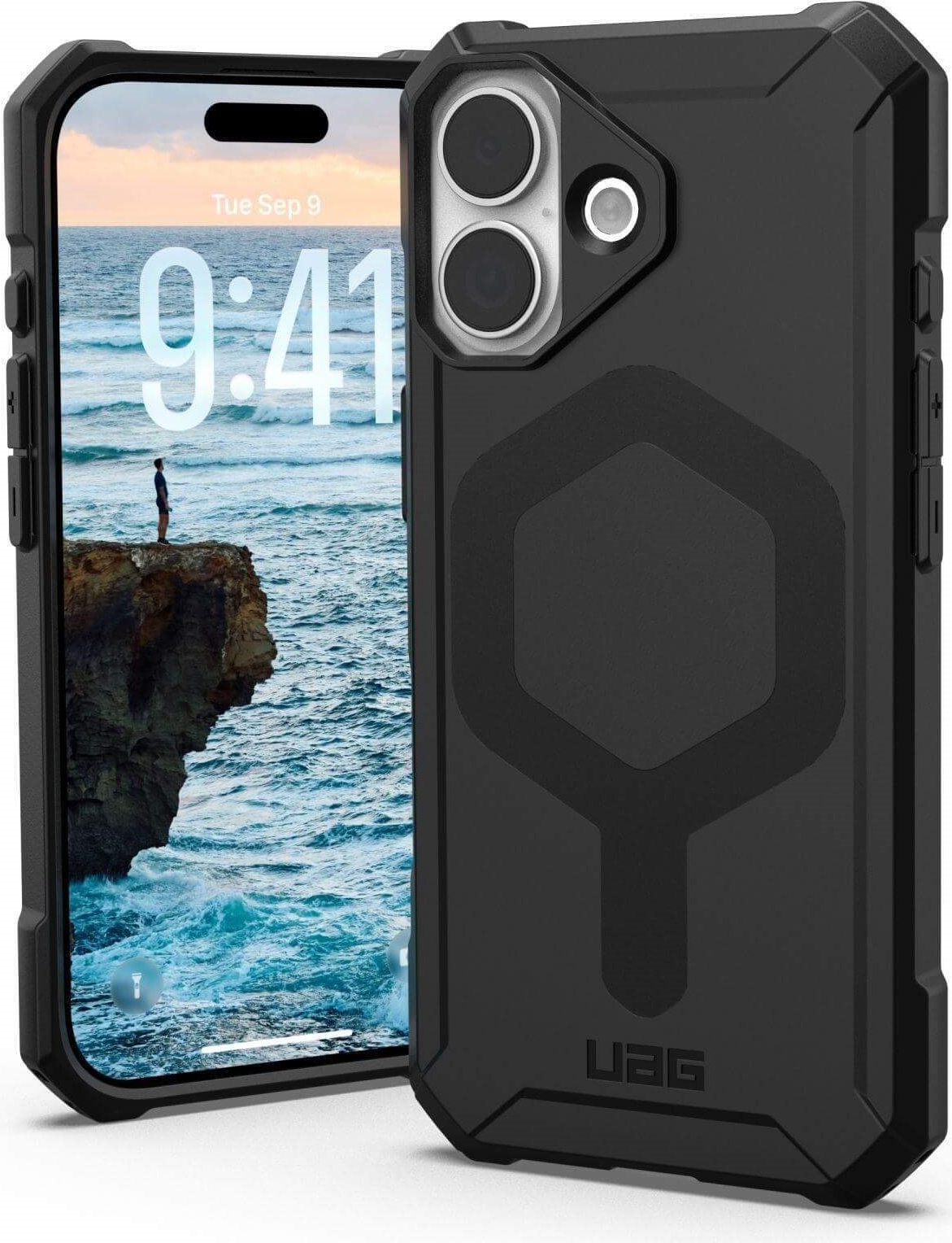 UAG Urban Armor Gear Essential Armor MagSafe Case | Apple iPhone 17 | schwarz | 114542114040 (114542114040)