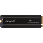 Crucial T500 with heatsink   4TB PCIe Gen4 NVMe M.2 SSD (CT4000T500SSD5)