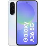Samsung Galaxy A36 A366 5G Dual Sim 8GB RAM 256GB - White (SM-A366BZAGEUE)