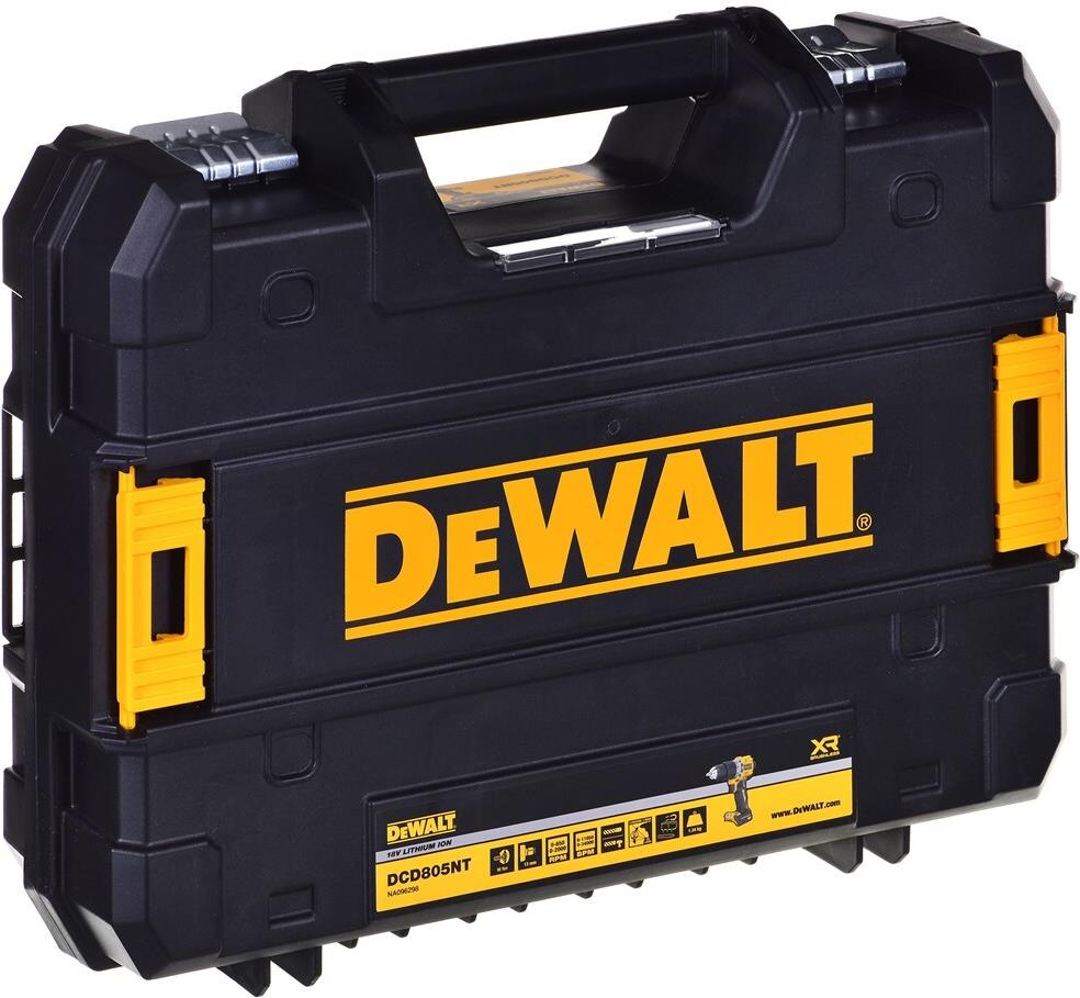 DeWalt DCD805NT-XJ Akku-Schlagbohrschrauber 18 V 90 Nm Schwarz, Gelb