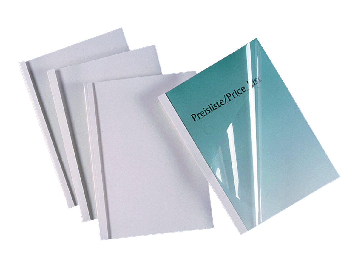 GBC ThermaBind Standard Thermobindemappe A4 20 mm 180 Blatt 50 Stück Weiß