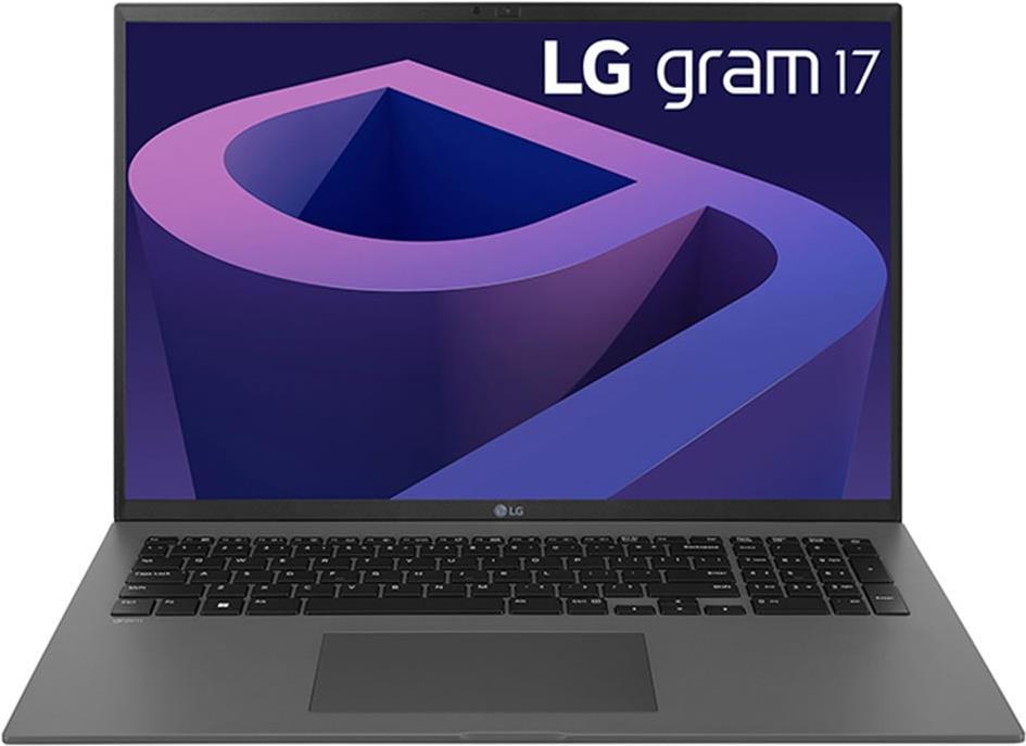 LG Gram 17Z90Q Notebook 43,2 cm (17" ) WQXGA Intel® Core™ i7 16 GB LPDDR5-SDRAM 512 GB SSD Wi-Fi 6E (802.11ax) Windows 11 Home Grau (17Z90Q-G.AA76G)