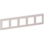 LEGRAND 754005 VLIFE 5FACH RAHMEN UW