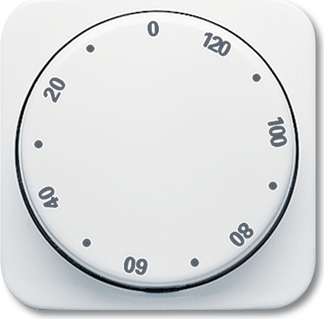 Busch Jaeger 1753-0-6307 Wandplatte/Schalterabdeckung Weiß (1753-0-6307)