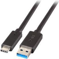 EFB-Elektronik USB3.2 Gen 1 Superspeed Kabel,,Type A/M -C/M, 3A, 5Gbit, 1m Hersteller: EFB Elektronik (K5282-3ASW.1)