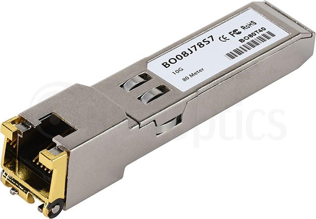 BlueOptics SFP-10G-RJ45-80M-NK-BO Netzwerk-Transceiver-Modul Kupfer 10000 Mbit/s SFP+ (SFP-10G-RJ45-80M-NK-BO)