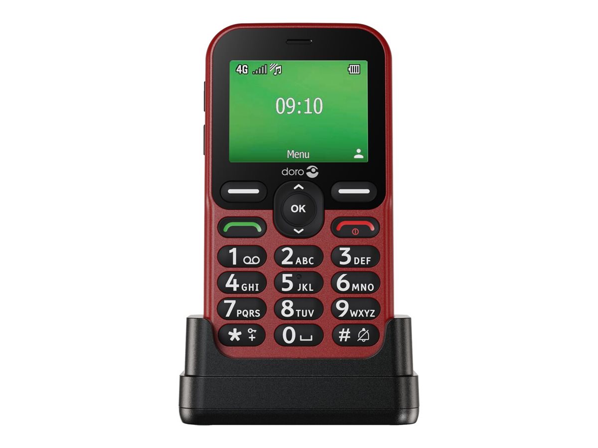Doro Leva E10 Seniorentelefon 2,4" Rot