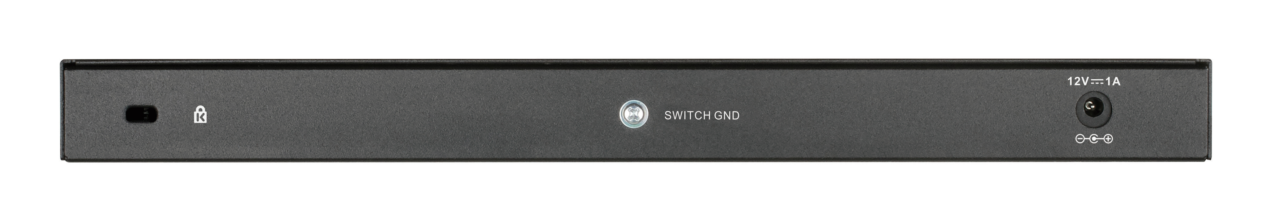 D-Link DGS-1016S 16-Port Gigabit Ethernet Switch Schwarz