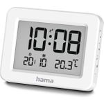Hama Digitaler Wecker Kos, LCD, Weiß (00222205)