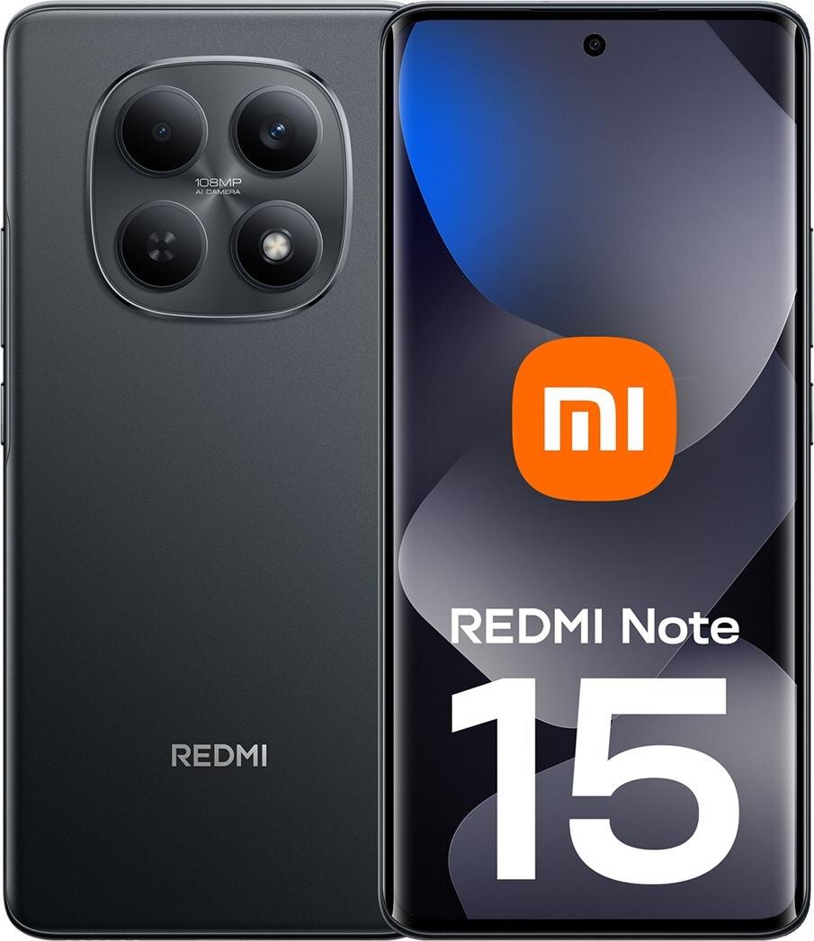 Xiaomi Redmi Note 15 6.77" 8 GB RAM 256 GB Schwarz