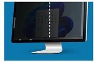 ACCO/KENSINGTON PRIVACY SCREEN FILTER 2-WAY FOR 24.5" 16:9 MONITORS (628227)