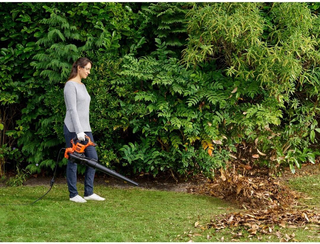 BLACK+DECKER BEBLV300-QS 3-in-1 Gartensauger 3000 W Schwarz