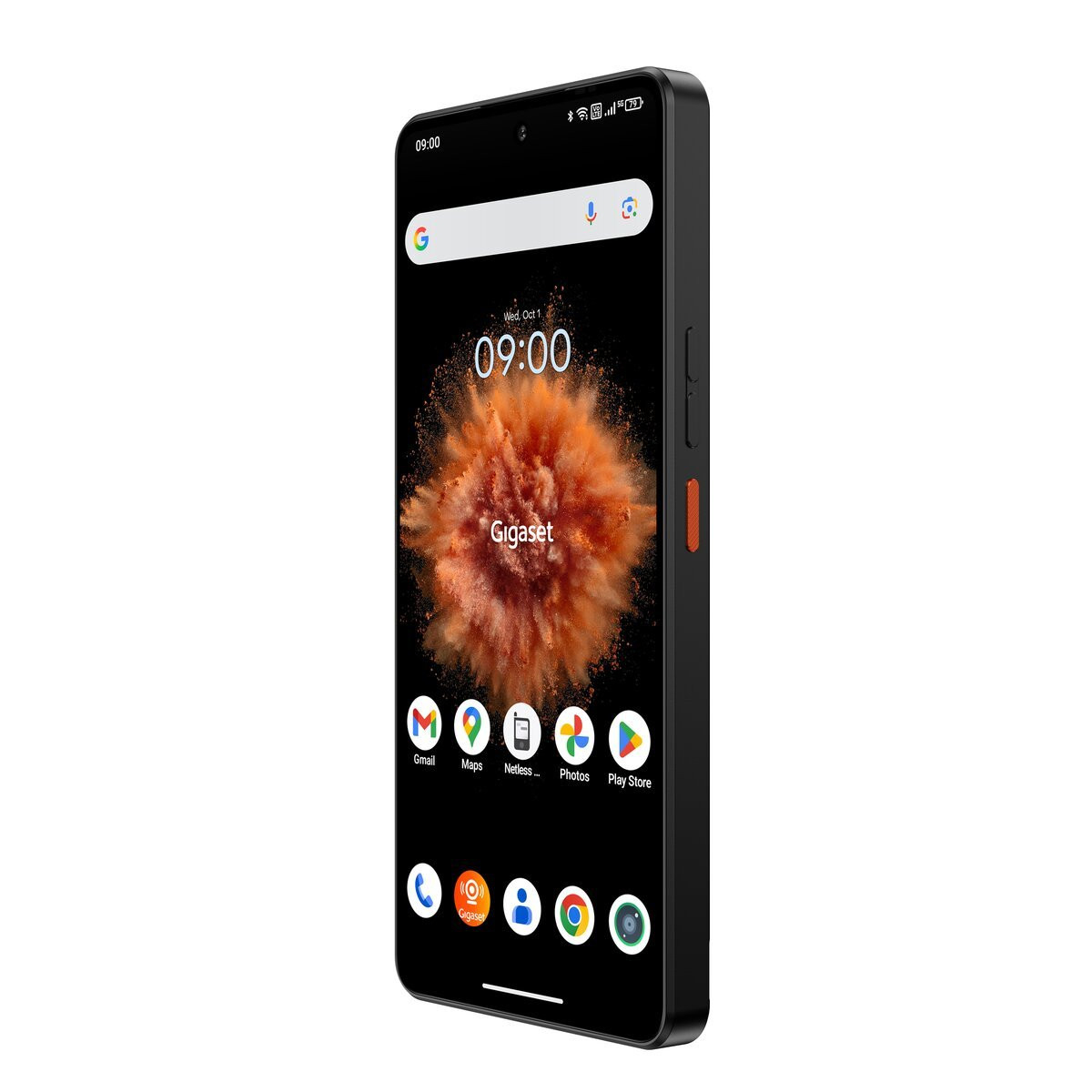Gigaset GS6 Pro Smartphone 6,67" OLED 128 GB 8 GB RAM Dual-SIM 5G Schwarz