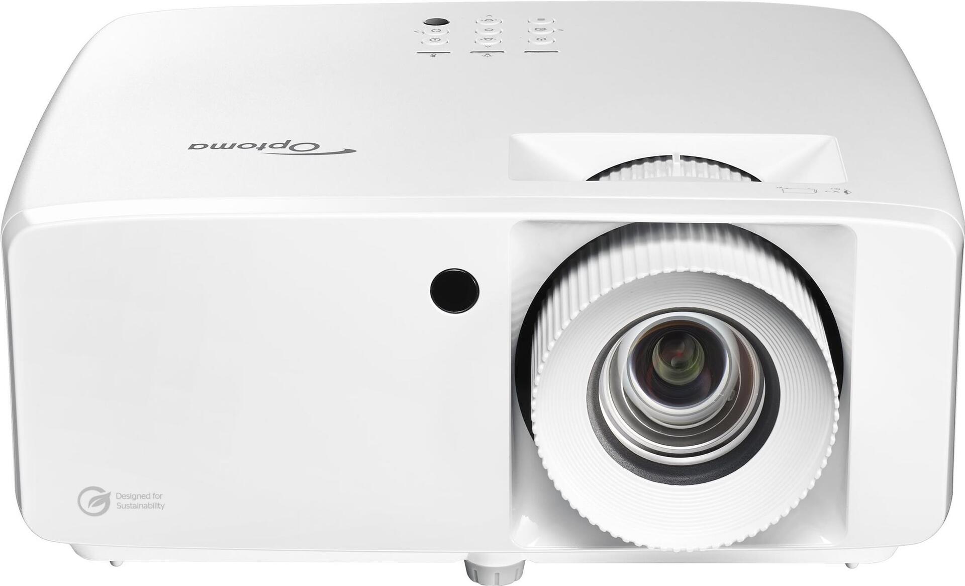 Optoma UHZ66 4K UHD Laserprojektor Tragbar Weiß