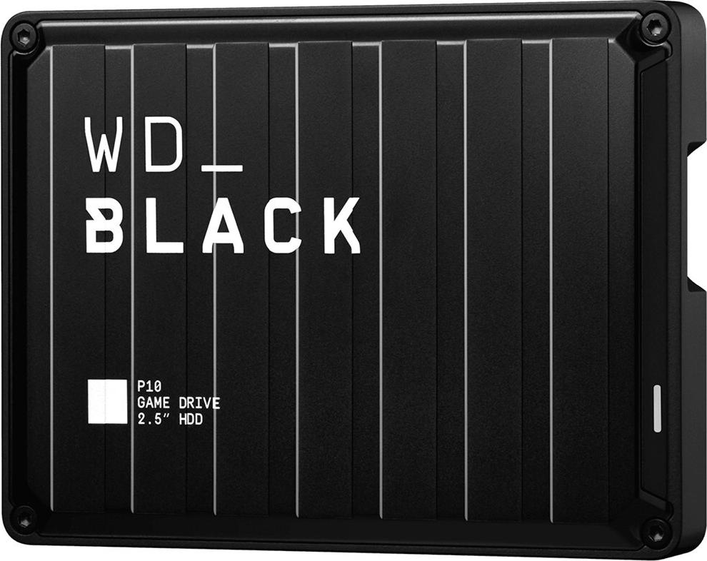 Western Digital WD_BLACK P10 Game Drive Tragbare externe Festplatte 4 TB USB 3.2 Gen 1 Schwarz
