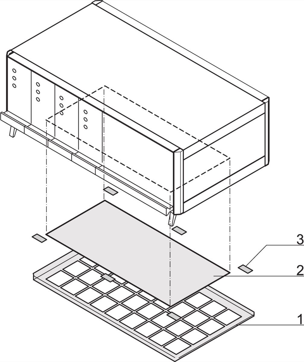 SCHROFF FILTER MAT 84HP (SPARE PART) - Rack-Zubehör (64571036)