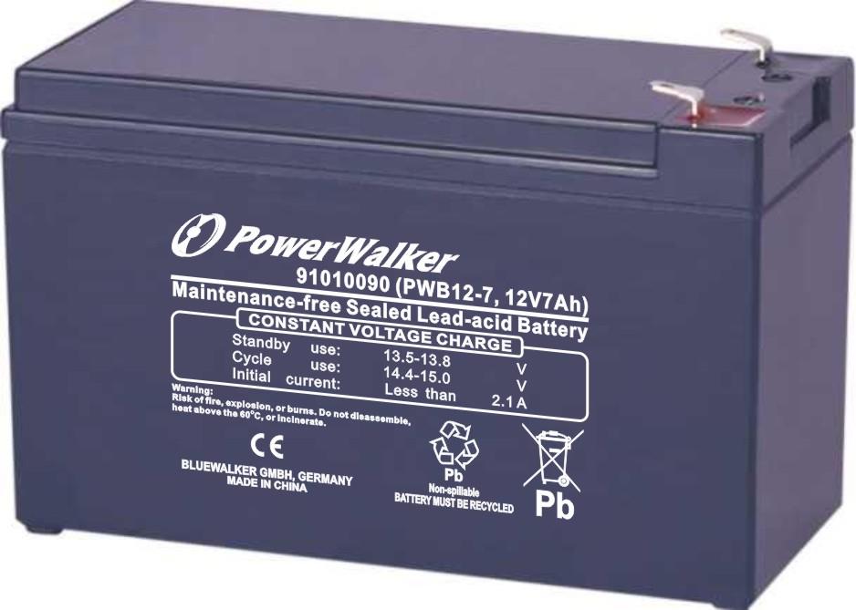 Bluewalker Powerwalker PWB12-7 VRLA Blei-Gel Akku 12V/7Ah (91010090)