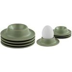APS Eierbecher EGGY, aus Melamin, grün, 4er Set Durchmesser: 85 mm, Höhe: 20 mm, spülmaschinengeeignet - 1 Stück (85295)