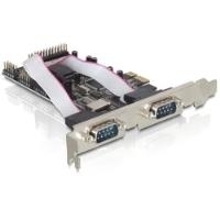 DeLock PCI Express card 4 x serial, 1x parallel (89177)
